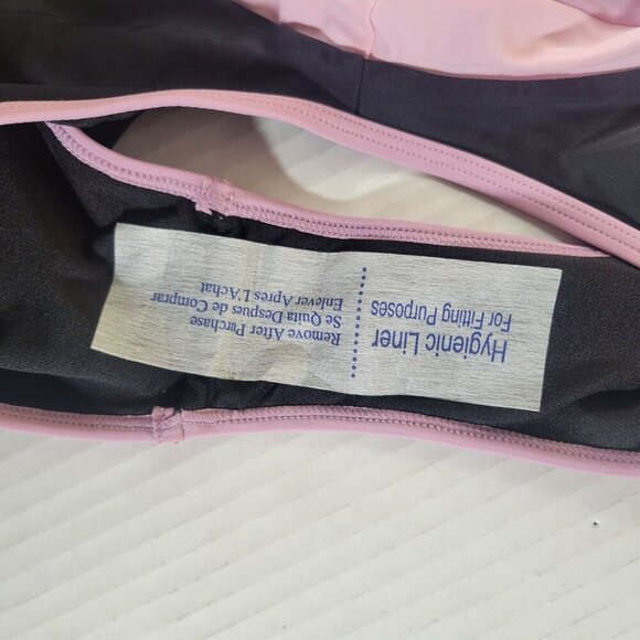 Salt & Cove Women Two Piece Lilac & Black Tankini Swimsuit Set Size S - Picture 12 of 14